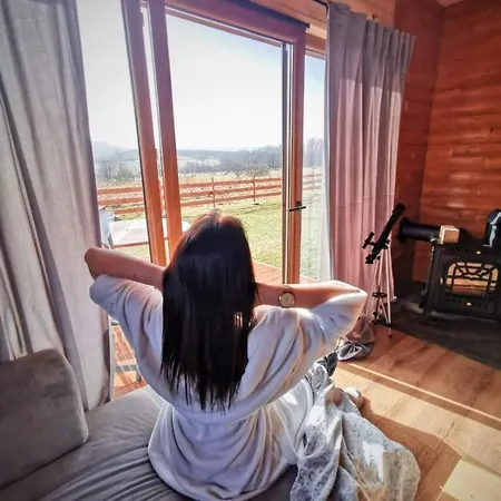 Drewniane Z Prywatna Balia Z Jacuzzi I Widokiem Na Gory - Klimatyczny Kompleks W Gorach Izerskich #widogruszka Horská chata *