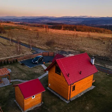 Drewniane Z Prywatna Balia Z Jacuzzi I Widokiem Na Gory - Klimatyczny Kompleks W Gorach Izerskich #widogruszka * Grudza