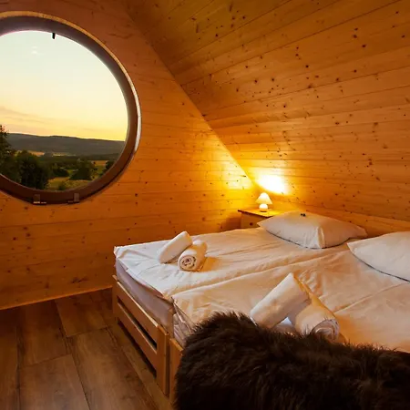 Chalet Drewniane Z Prywatna Balia Z Jacuzzi I Widokiem Na Gory - Klimatyczny Kompleks W Gorach Izerskich #widogruszka