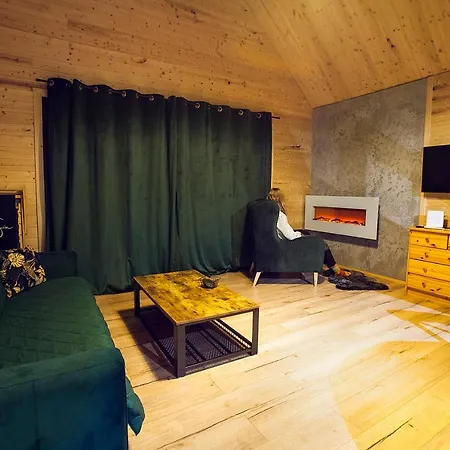Drewniane Z Prywatna Balia Z Jacuzzi I Widokiem Na Gory - Klimatyczny Kompleks W Gorach Izerskich #widogruszka Dağ evi