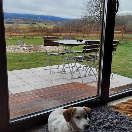 Drewniane Z Prywatna Balia Z Jacuzzi I Widokiem Na Gory - Klimatyczny Kompleks W Gorach Izerskich #widogruszka Grudza
