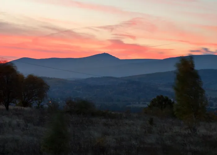 Drewniane Z Prywatnym Jacuzzi I Widokiem Na Gory - Klimatyczny Kompleks W Gorach Izerskich #widogruszka * Grudza