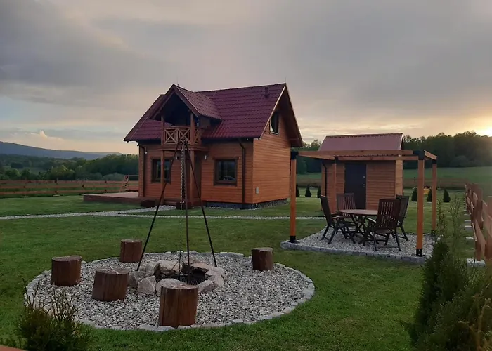 Drewniane Z Prywatnym Jacuzzi I Widokiem Na Gory - Klimatyczny Kompleks W Gorach Izerskich #widogruszka *