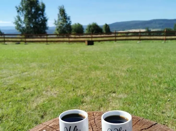 Drewniane Z Prywatnym Jacuzzi I Widokiem Na Gory - Klimatyczny Kompleks W Gorach Izerskich #widogruszka Grudza