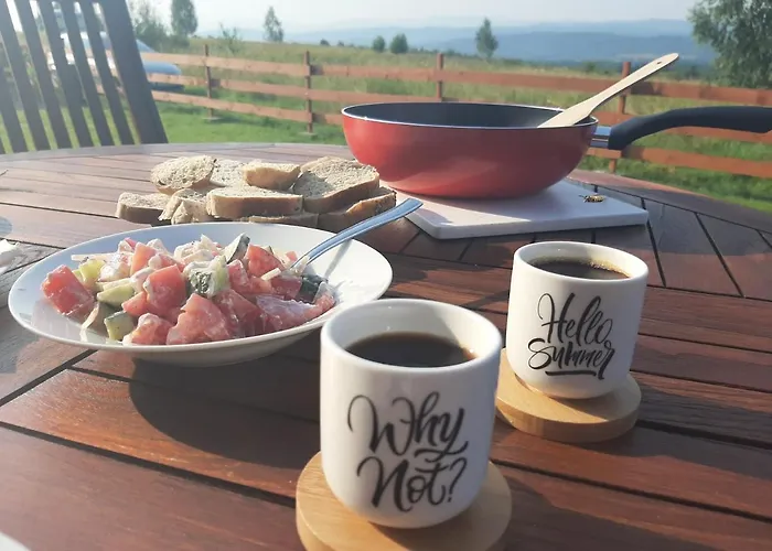 Drewniane Z Prywatnym Jacuzzi I Widokiem Na Gory - Klimatyczny Kompleks W Gorach Izerskich #widogruszka Grudza