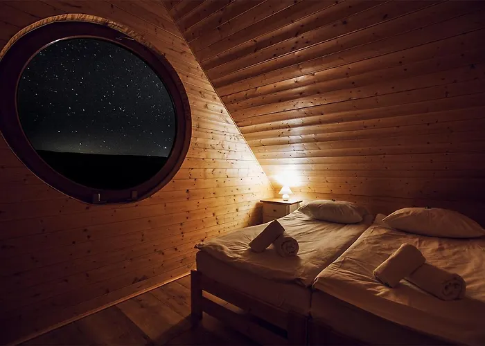 Drewniane Z Prywatnym Jacuzzi I Widokiem Na Gory - Klimatyczny Kompleks W Gorach Izerskich #widogruszka * Grudza