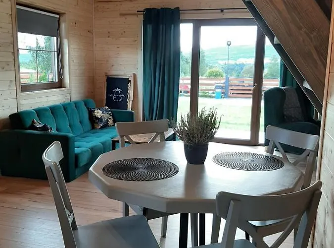 Drewniane Z Prywatnym Jacuzzi I Widokiem Na Gory - Klimatyczny Kompleks W Gorach Izerskich #widogruszka Grudza