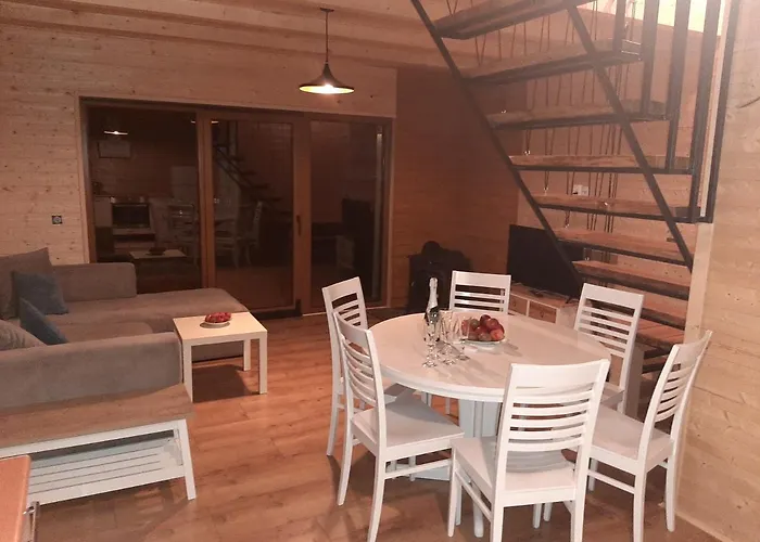 Chalet Drewniane Z Prywatnym Jacuzzi I Widokiem Na Gory - Klimatyczny Kompleks W Gorach Izerskich #widogruszka