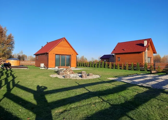 Drewniane Z Prywatnym Jacuzzi I Widokiem Na Gory - Klimatyczny Kompleks W Gorach Izerskich #widogruszka Chalet