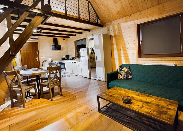 Drewniane Z Prywatnym Jacuzzi I Widokiem Na Gory - Klimatyczny Kompleks W Gorach Izerskich #widogruszka Chalet