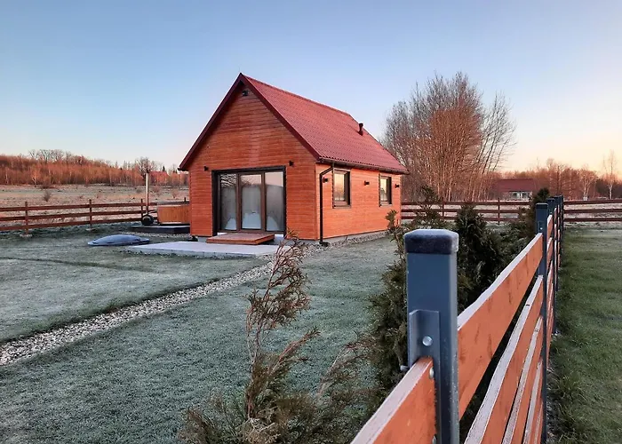 Chalet Drewniane Z Prywatnym Jacuzzi I Widokiem Na Gory - Klimatyczny Kompleks W Gorach Izerskich #widogruszka *