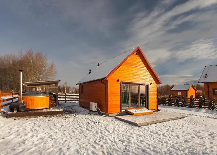 Drewniane Z Prywatnym Jacuzzi I Widokiem Na Gory - Klimatyczny Kompleks W Gorach Izerskich #widogruszka Chalet *