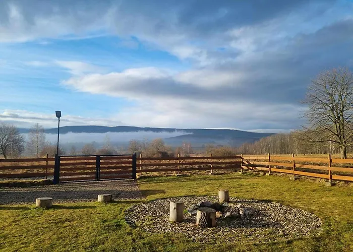 Drewniane Z Prywatnym Jacuzzi I Widokiem Na Gory - Klimatyczny Kompleks W Gorach Izerskich #widogruszka * Grudza