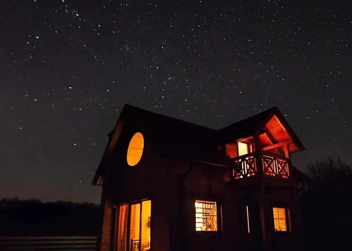 Drewniane Z Prywatnym Jacuzzi I Widokiem Na Gory - Klimatyczny Kompleks W Gorach Izerskich #widogruszka *