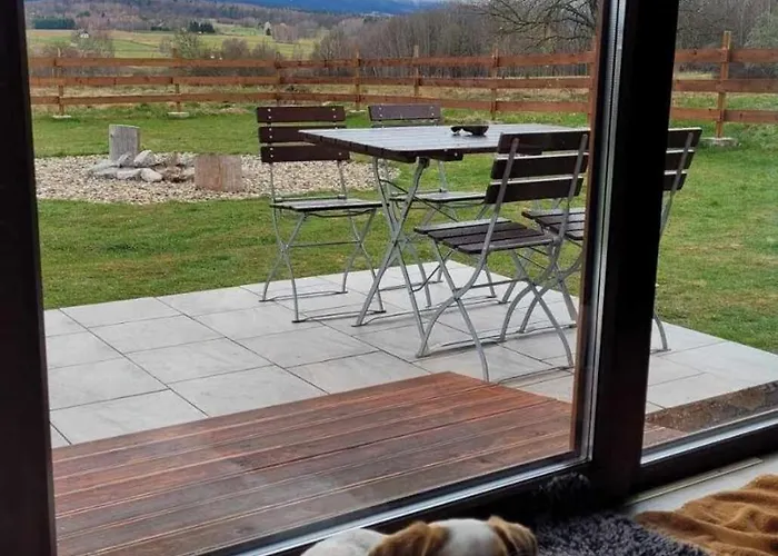 Drewniane Z Prywatnym Jacuzzi I Widokiem Na Gory - Klimatyczny Kompleks W Gorach Izerskich #widogruszka Grudza